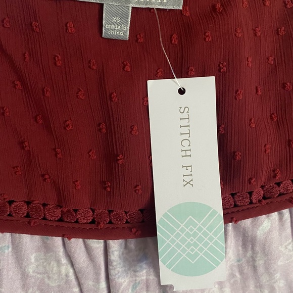 Daniel Rainn Sitchfix Exclusive Saharey Tassel Knit Rayon Top - Picture 5 of 11